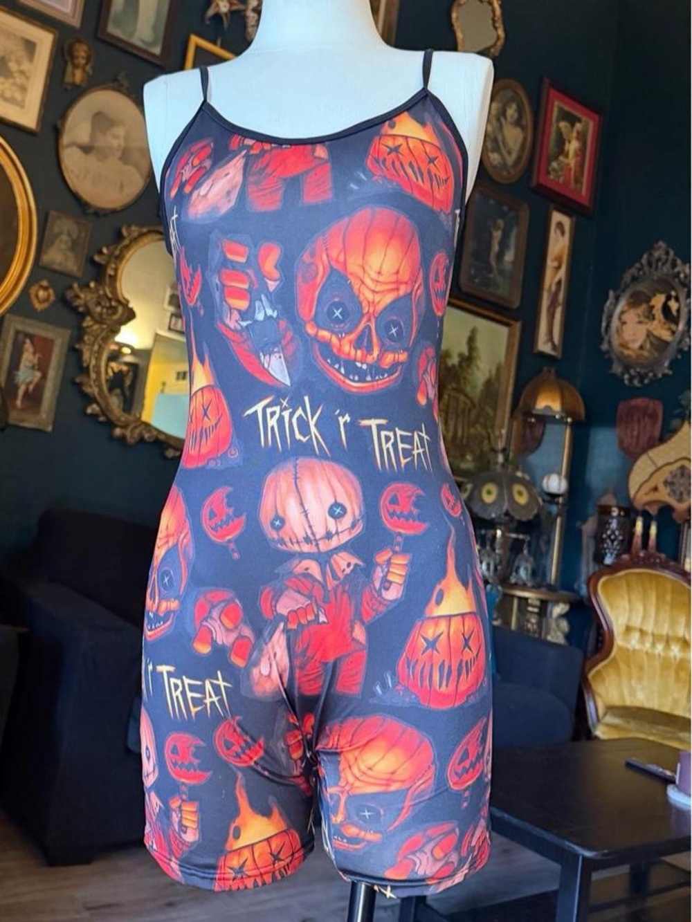 GothDoll “Trick r Treat” Romper